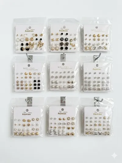 Aretes Boton